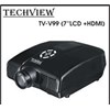 may chieu techview tv-v99 (7’’lcd+hdmi) hinh 1